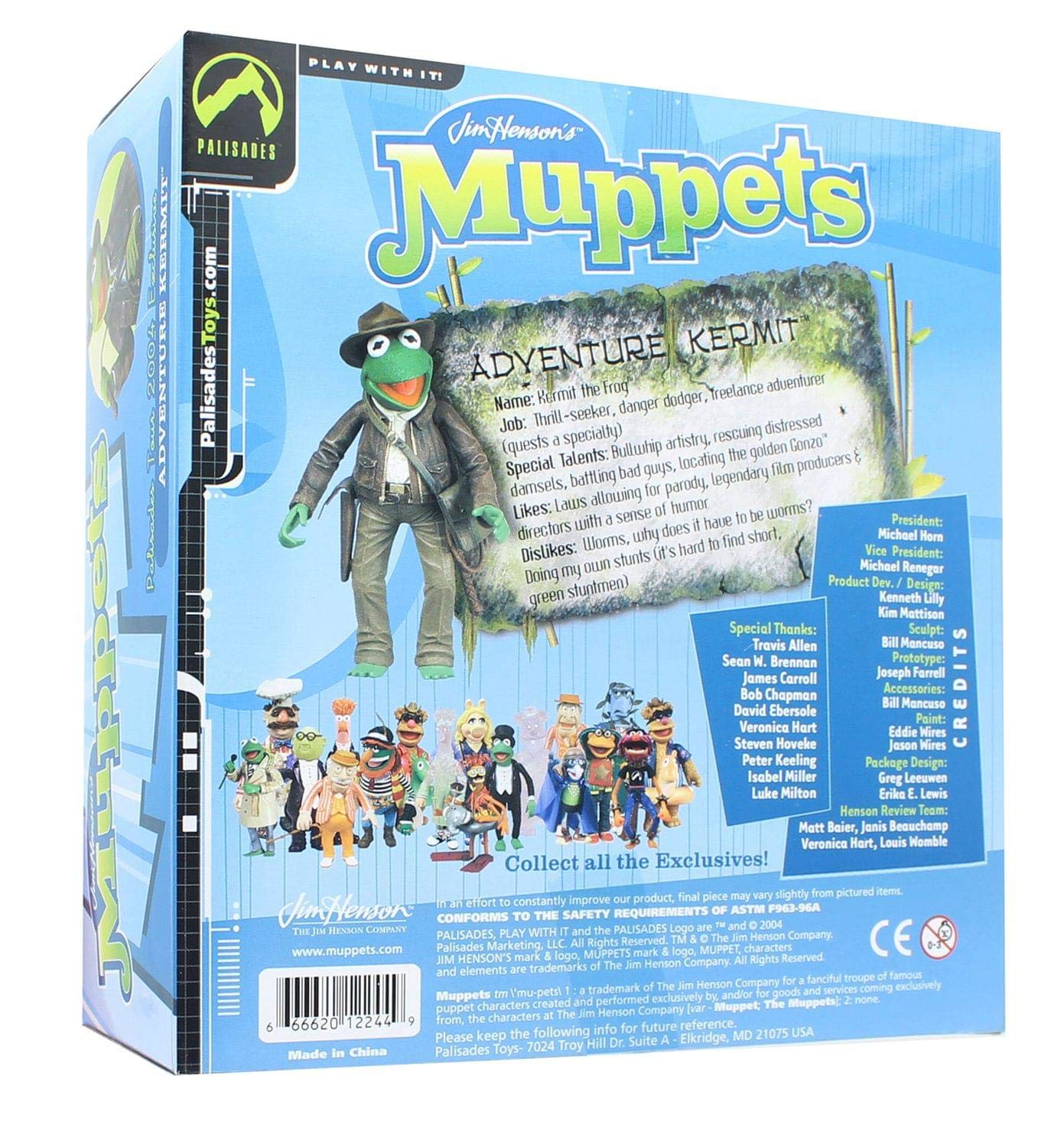 PALISADES TOYS THE MUPPETS ADVENTURE KERMIT, Figures - Amazon Canada